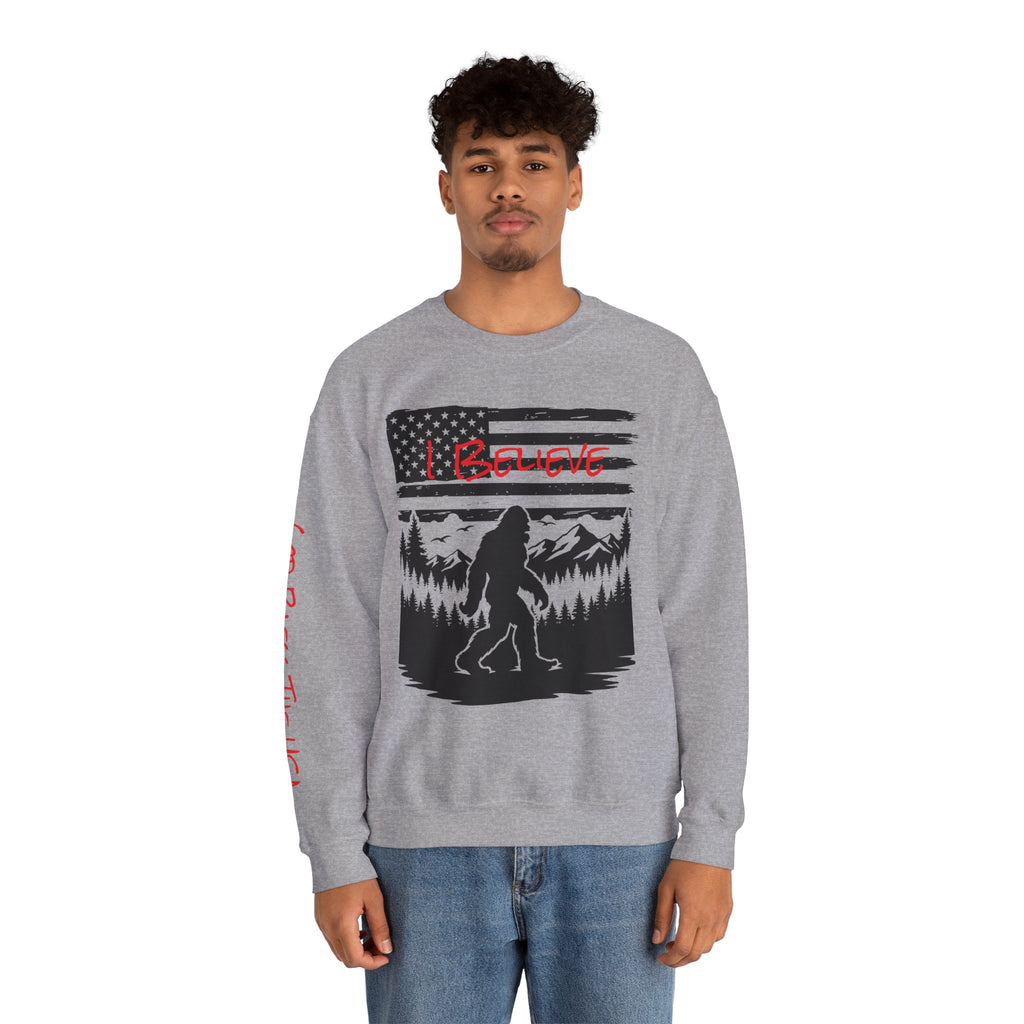 Bigfoot Believer Unisex Crewneck Sweatshirt
