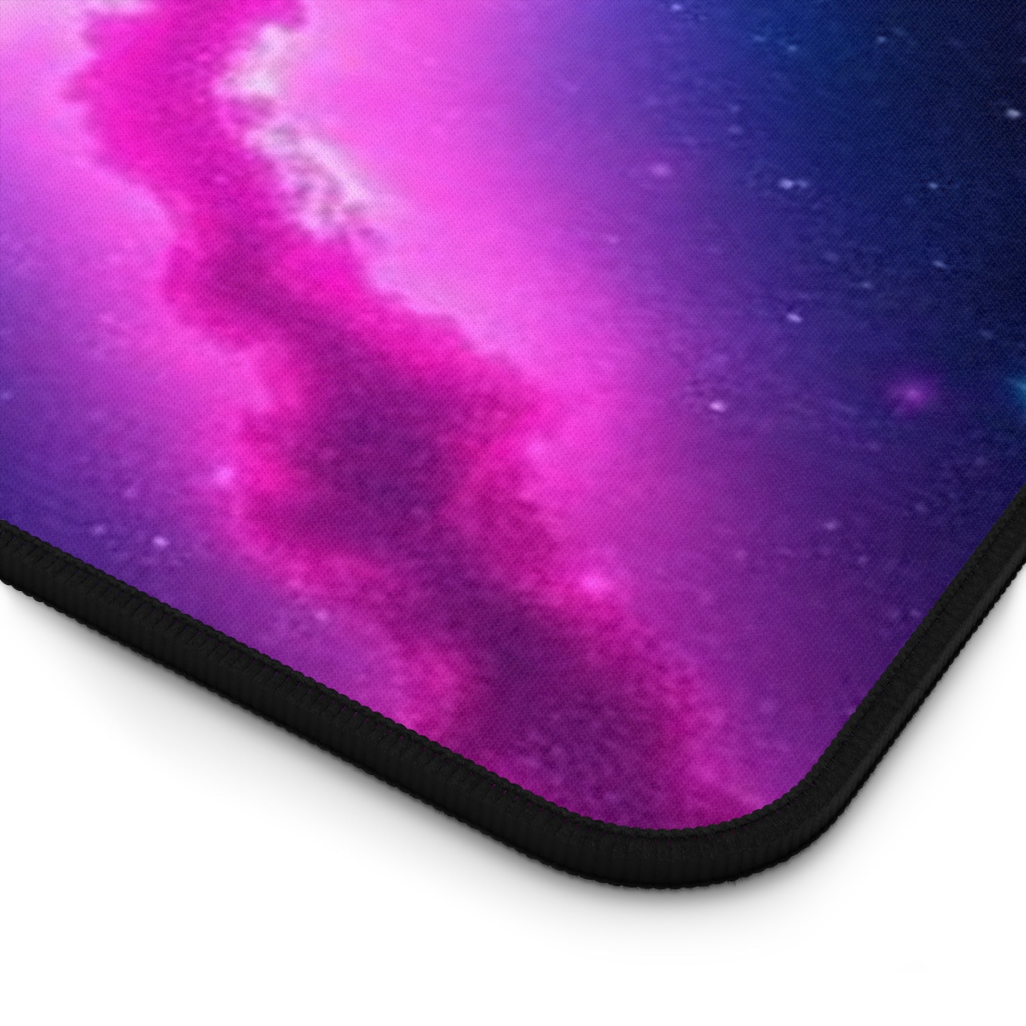 Cosmic Space Desk Mat - Vibrant Galaxy Design