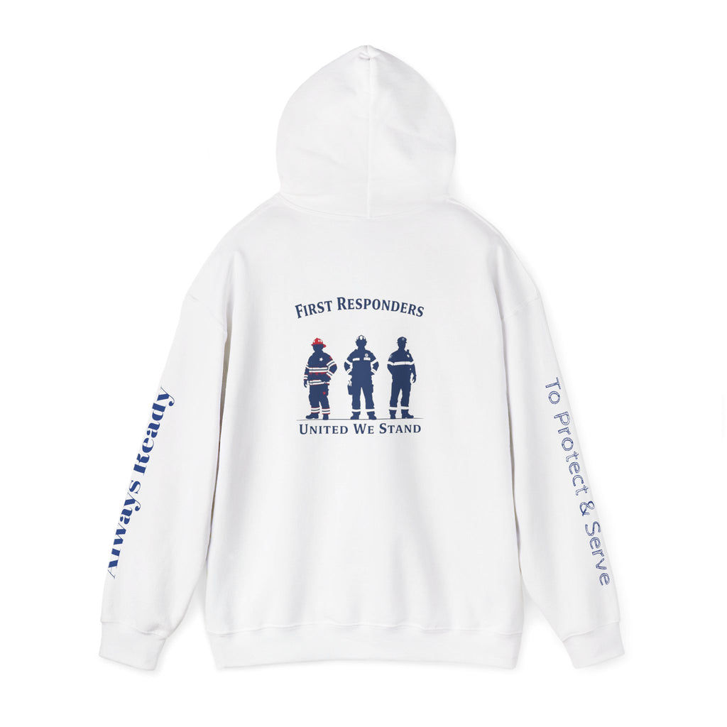 First Responders Unisex Hoodie - Honor, Support & Unite