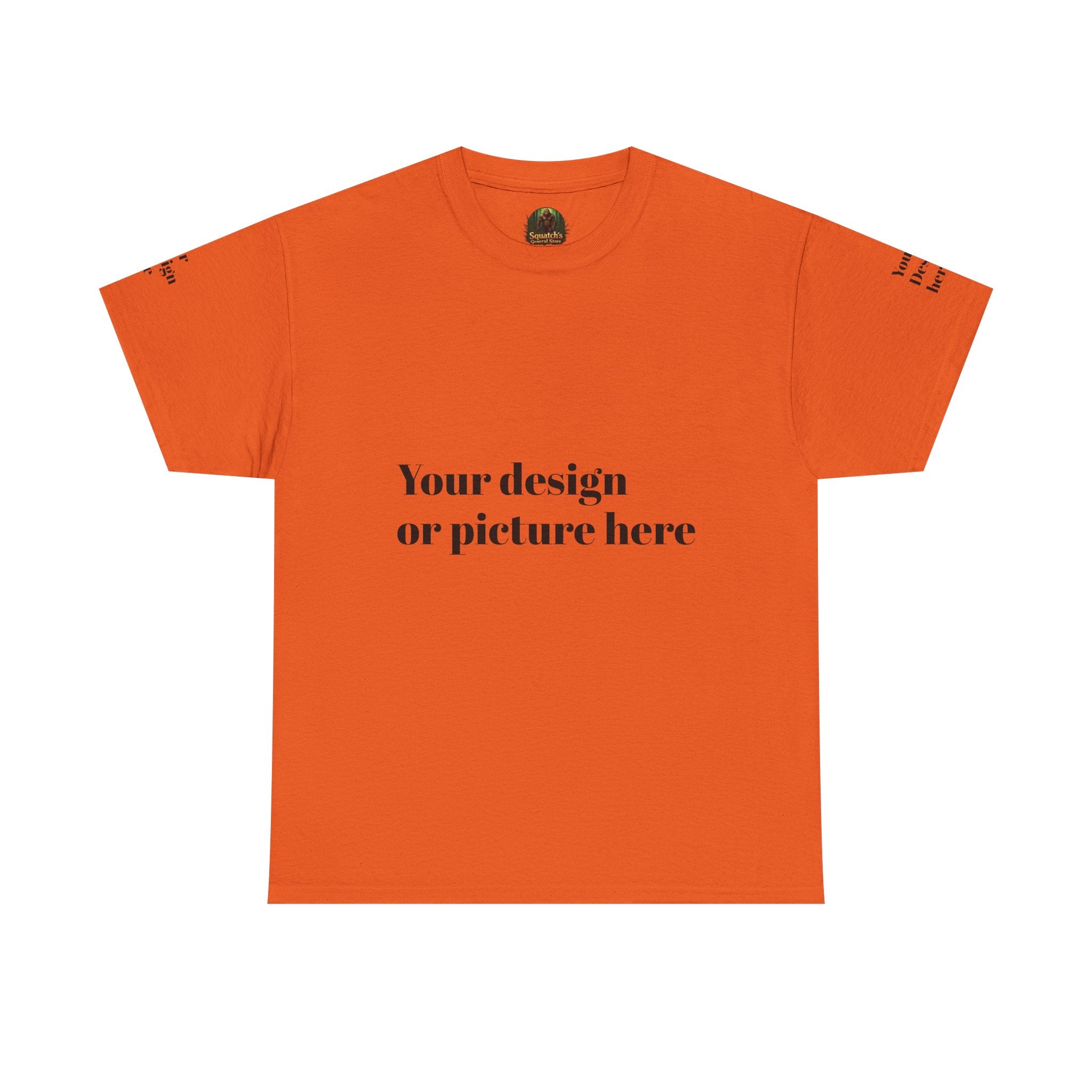 Customizable Unisex Heavy Cotton Tee – Ideal for Events, Gifts, and Everyday Wear