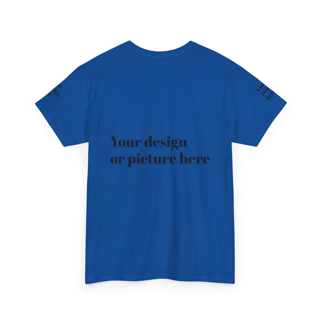 Customizable Unisex Heavy Cotton Tee – Ideal for Events, Gifts, and Everyday Wear