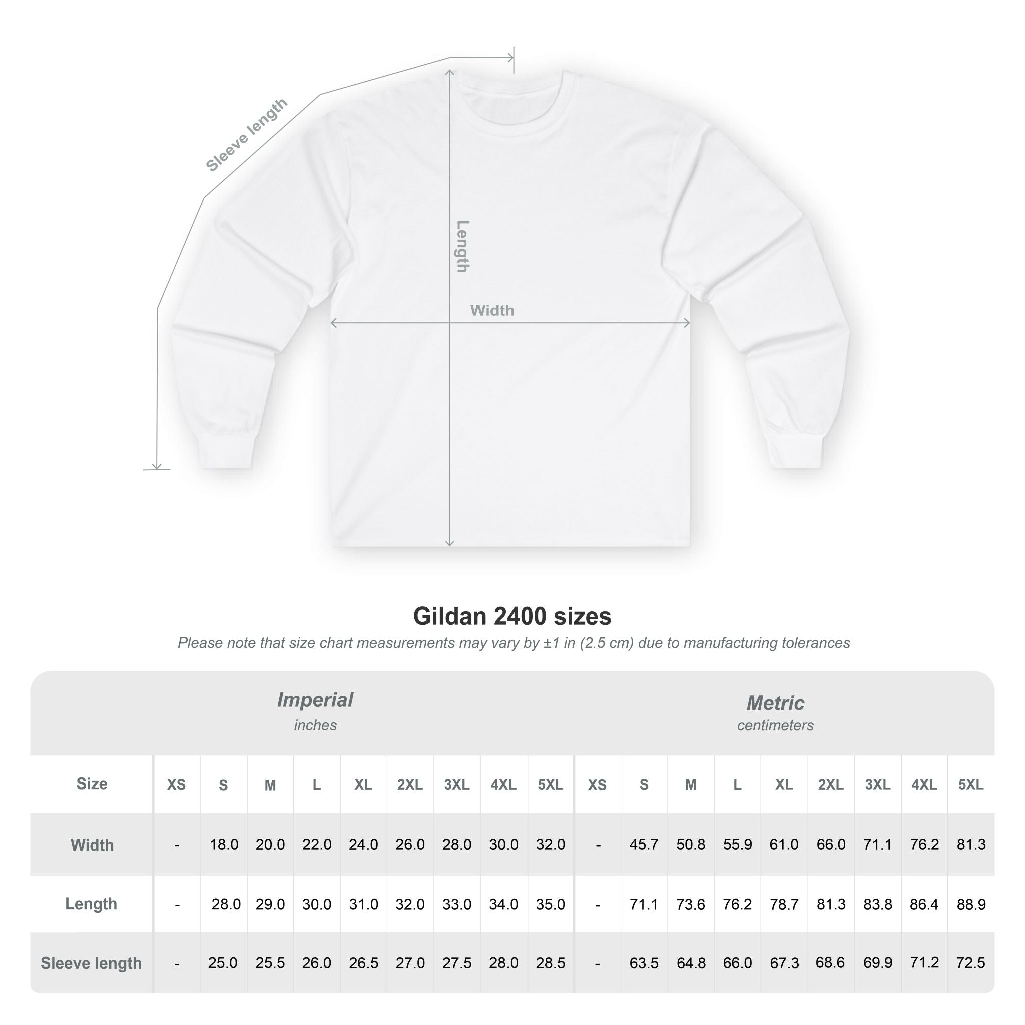 Adventure-Ready Long Sleeve Tee - 'Hit the Trail' Design