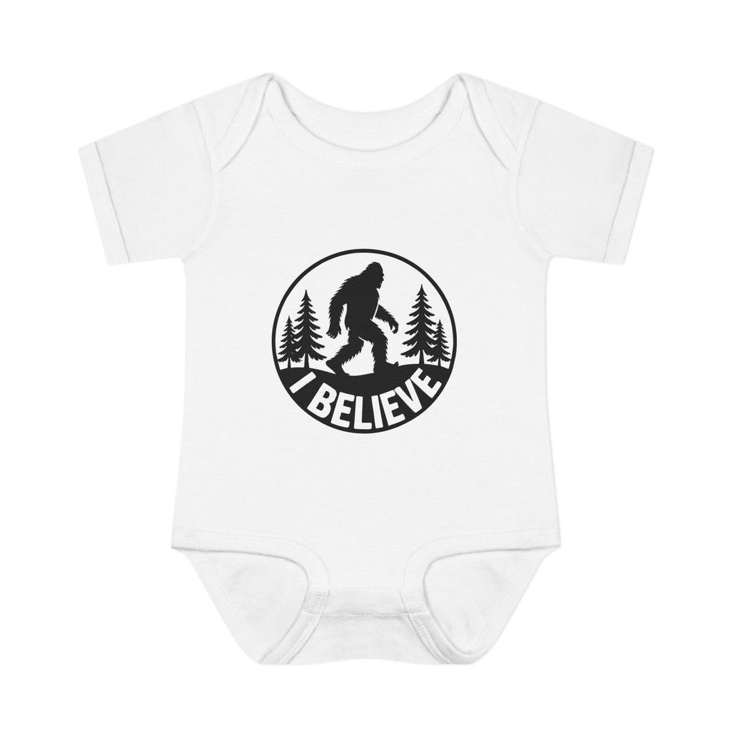 I Believe in Bigfoot Infant Bodysuit